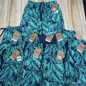 Wholesale New Field & Stream Men's Swim Trunk Shorts Floral UPF 50 Lot of 9